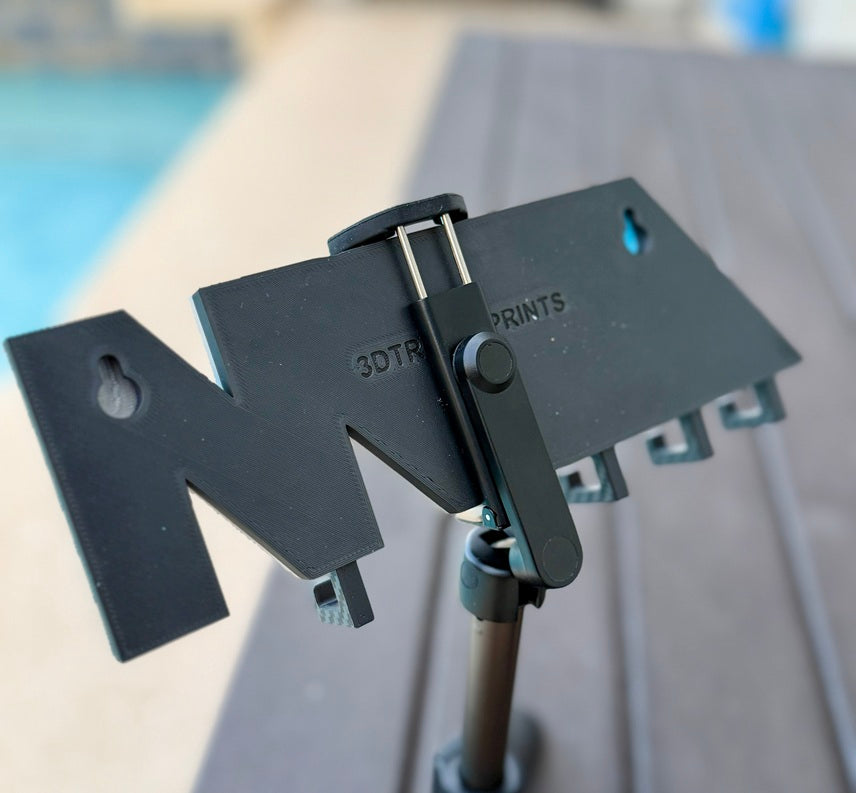 3D Printed Performance Key Holder | Wall Mount Key Rack | Motorsport Style Organizer | Garage Entryway Decor