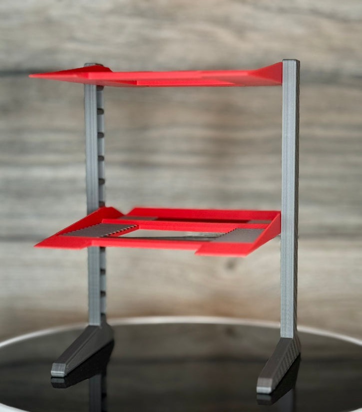 3D-Printed 2-Post Garage Lift for Tooned Cars (Choose Size)
