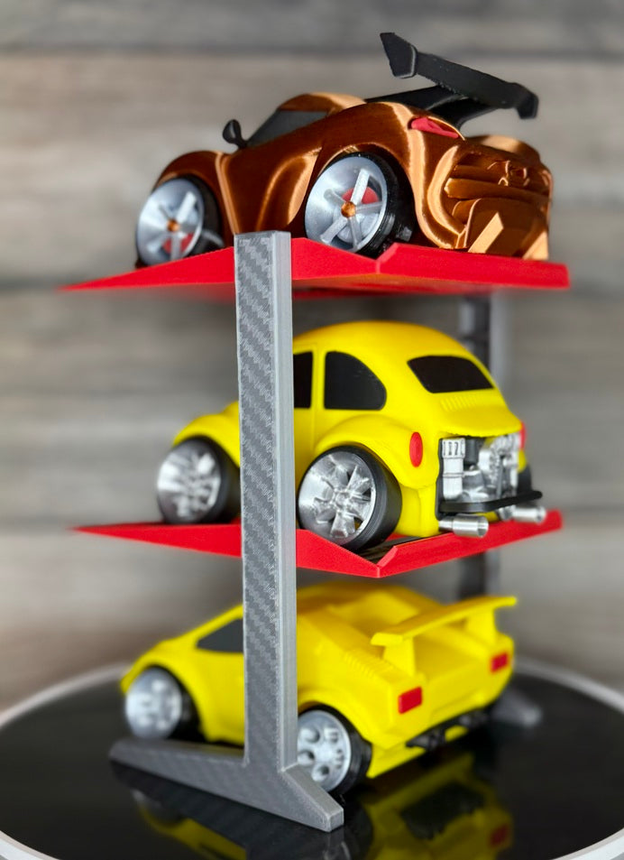 3D-Printed 2-Post Garage Lift for Tooned Cars (Choose Size)