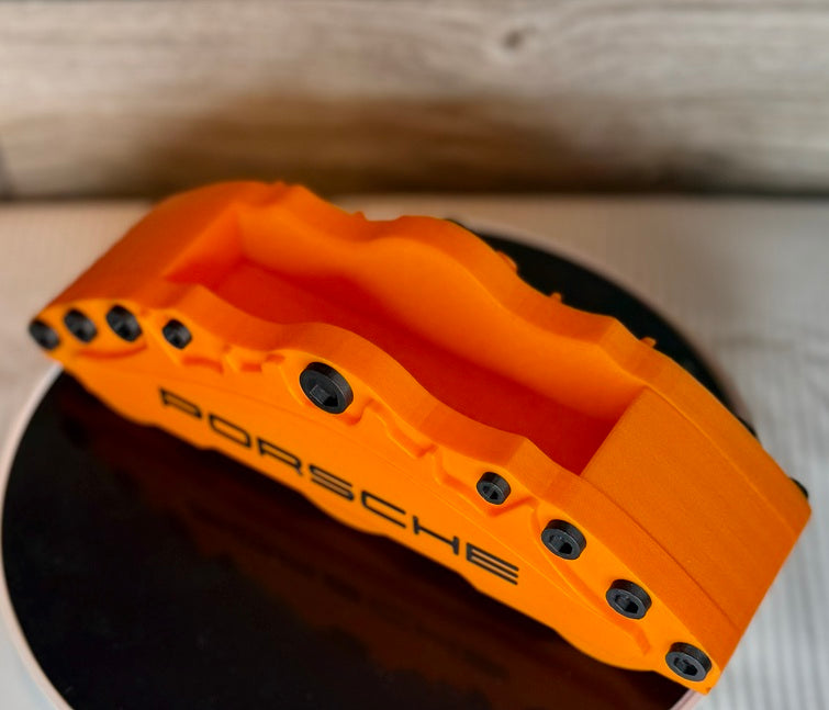 3D Printed Performance Brake Style Business Card Holder | Motorsport Desk Organizer | Racing Caliper Design | Office Display (Select Style)