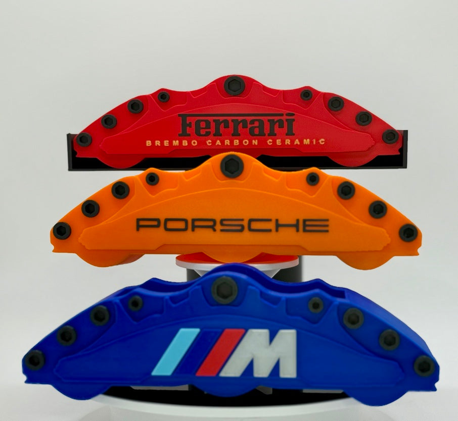 3D Printed Performance Brake Style Business Card Holder | Motorsport Desk Organizer | Racing Caliper Design | Office Display (Select Style)