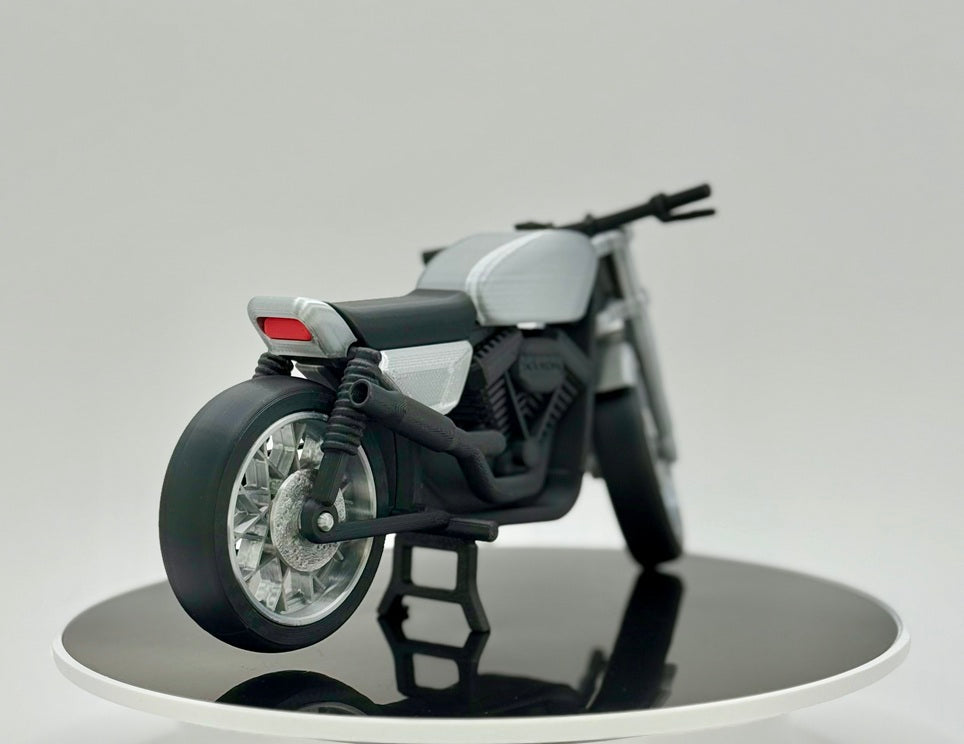 3D Printed Cafe Racer Motorcycle Model | Vintage Style Bike | Classic Racer Desk Decor | Collector Display Gift