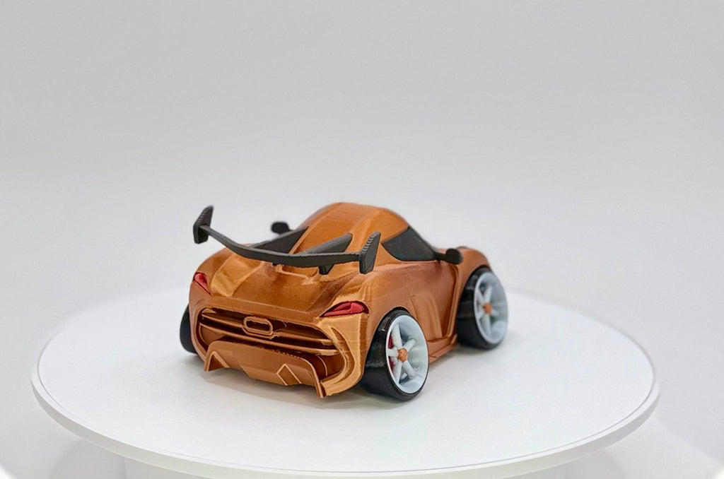 3D Printed Hypercar Model | Exotic Supercar | Wide Stance Performance Car | Desk Display Collectible