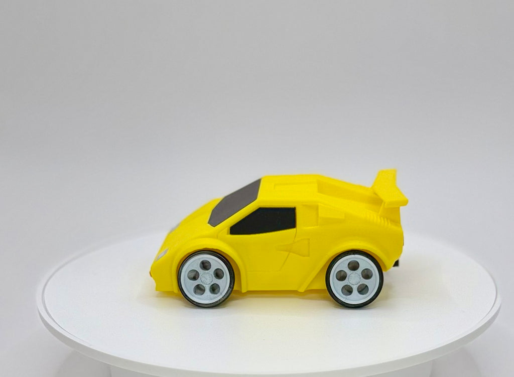 3D Printed Retro Supercar Model | 80s Exotic Car Style | HighPerformance Car | Desk Display Collectible