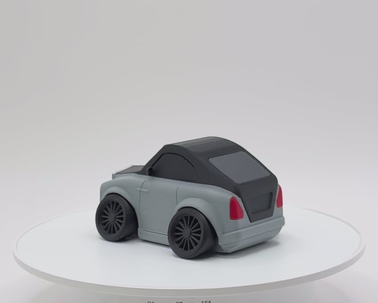 3D Printed Luxury Tooned Sedan Model | Retro Inspired Widebody Executive Car Collectible | Custom Two Tone or Single Color Display Decor